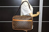 Authentic Louis Vuitton Monogram Reporter GM Shoulder Cross Bag M45252 LV 7470K