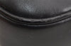Authentic GUCCI Vintage Shoulder Bag Purse Leather Black 7471I