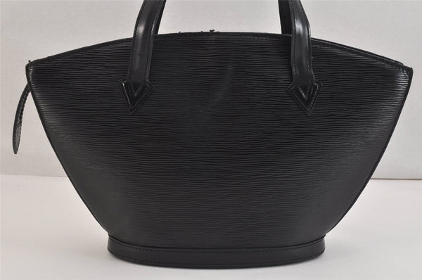 Authentic Louis Vuitton Epi Saint Jacques Hand Bag Black M52272 LV 7474K