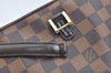 Authentic Louis Vuitton Damier Manosque PM Shoulder Tote Bag N51121 Junk 7477H