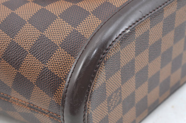 Authentic Louis Vuitton Damier Manosque PM Shoulder Tote Bag N51121 Junk 7477H