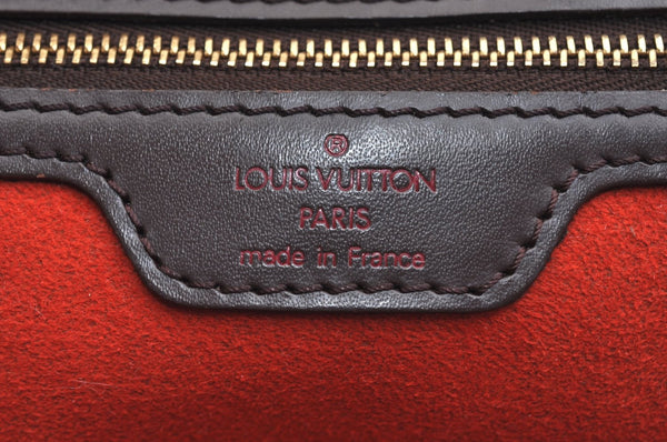 Authentic Louis Vuitton Damier Manosque PM Shoulder Tote Bag N51121 Junk 7477H