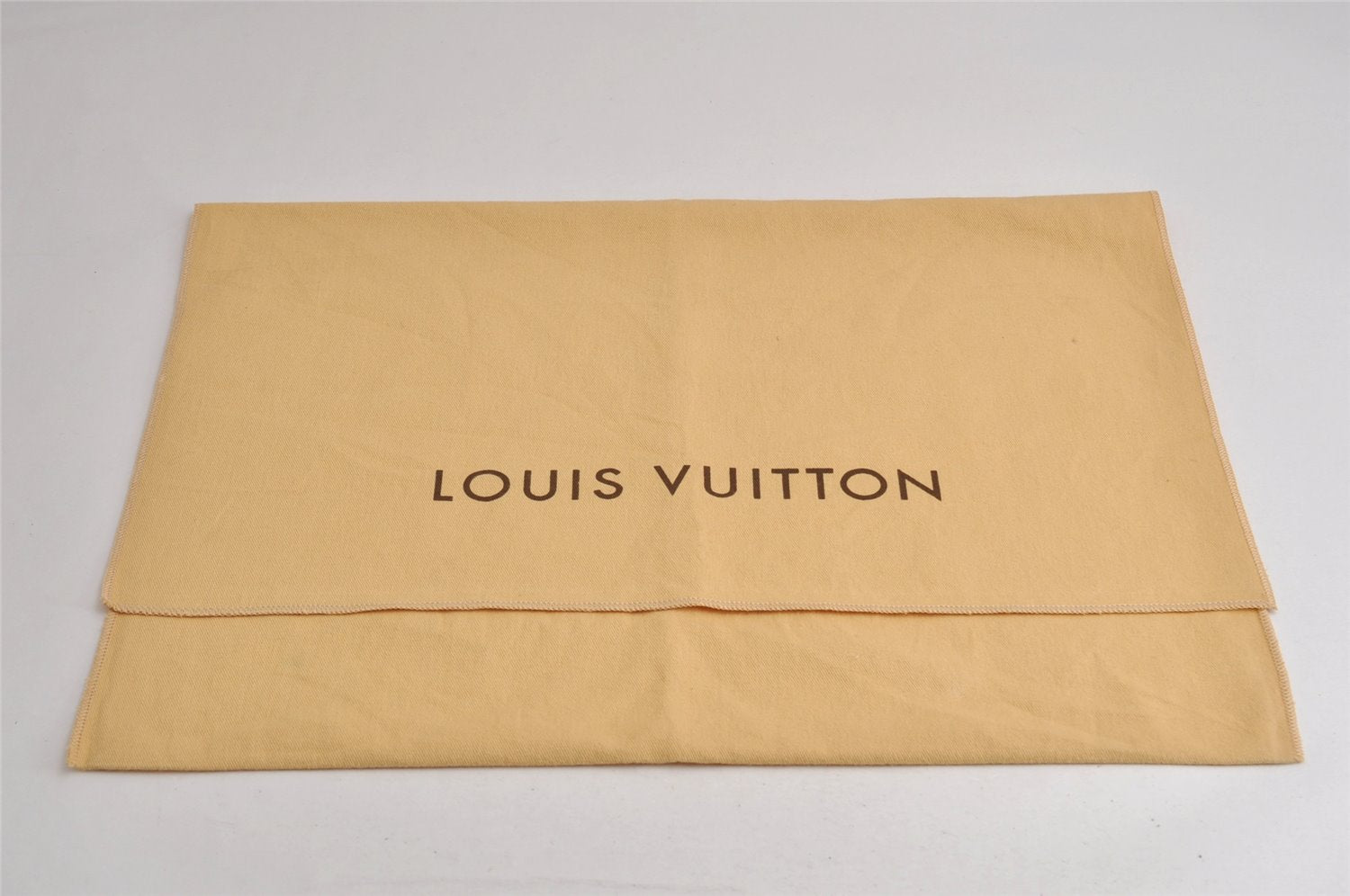 Authentic Louis Vuitton Dust Bag 10 Set Cotton Beige 9.3x6.7x22.4 LV 7477J