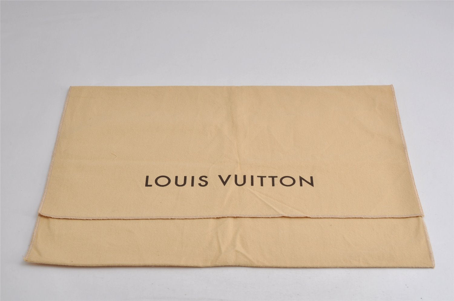Authentic Louis Vuitton Dust Bag 10 Set Cotton Beige 9.3x6.7x22.4 LV 7477J