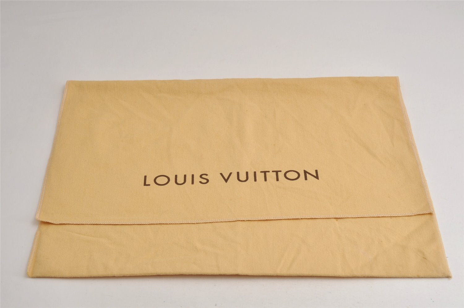 Authentic Louis Vuitton Dust Bag 10 Set Cotton Beige 9.3x6.7x22.4 LV 7477J