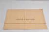 Authentic Louis Vuitton Dust Bag 10 Set Cotton Beige 9.3x6.7x22.4 LV 7477J
