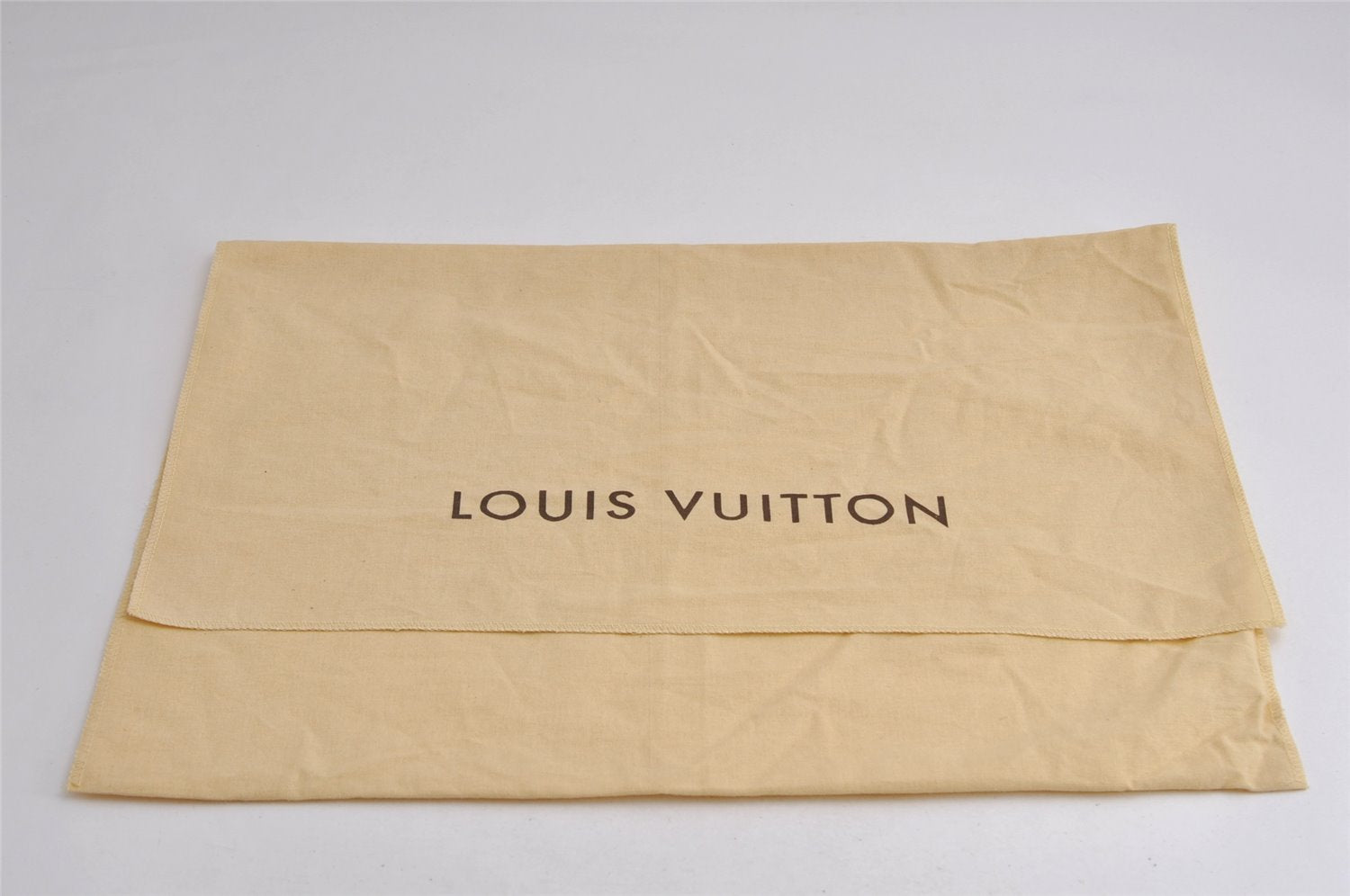 Authentic Louis Vuitton Dust Bag 10 Set Cotton Beige 9.3x6.7x22.4 LV 7477J