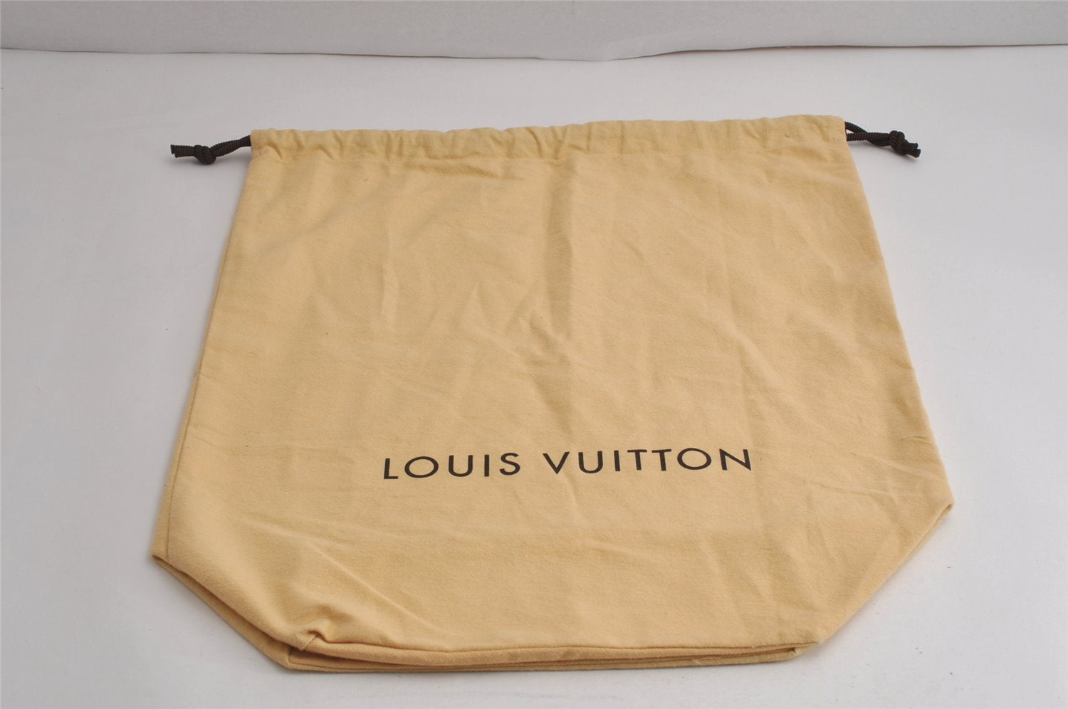 Authentic Louis Vuitton Dust Bag 10 Set Cotton Beige 9.3x6.7x22.4 LV 7477J