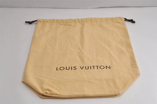 Authentic Louis Vuitton Dust Bag 10 Set Cotton Beige 9.3x6.7x22.4 LV 7477J