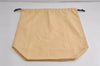 Authentic Louis Vuitton Dust Bag 10 Set Cotton Beige 9.3x6.7x22.4 LV 7477J
