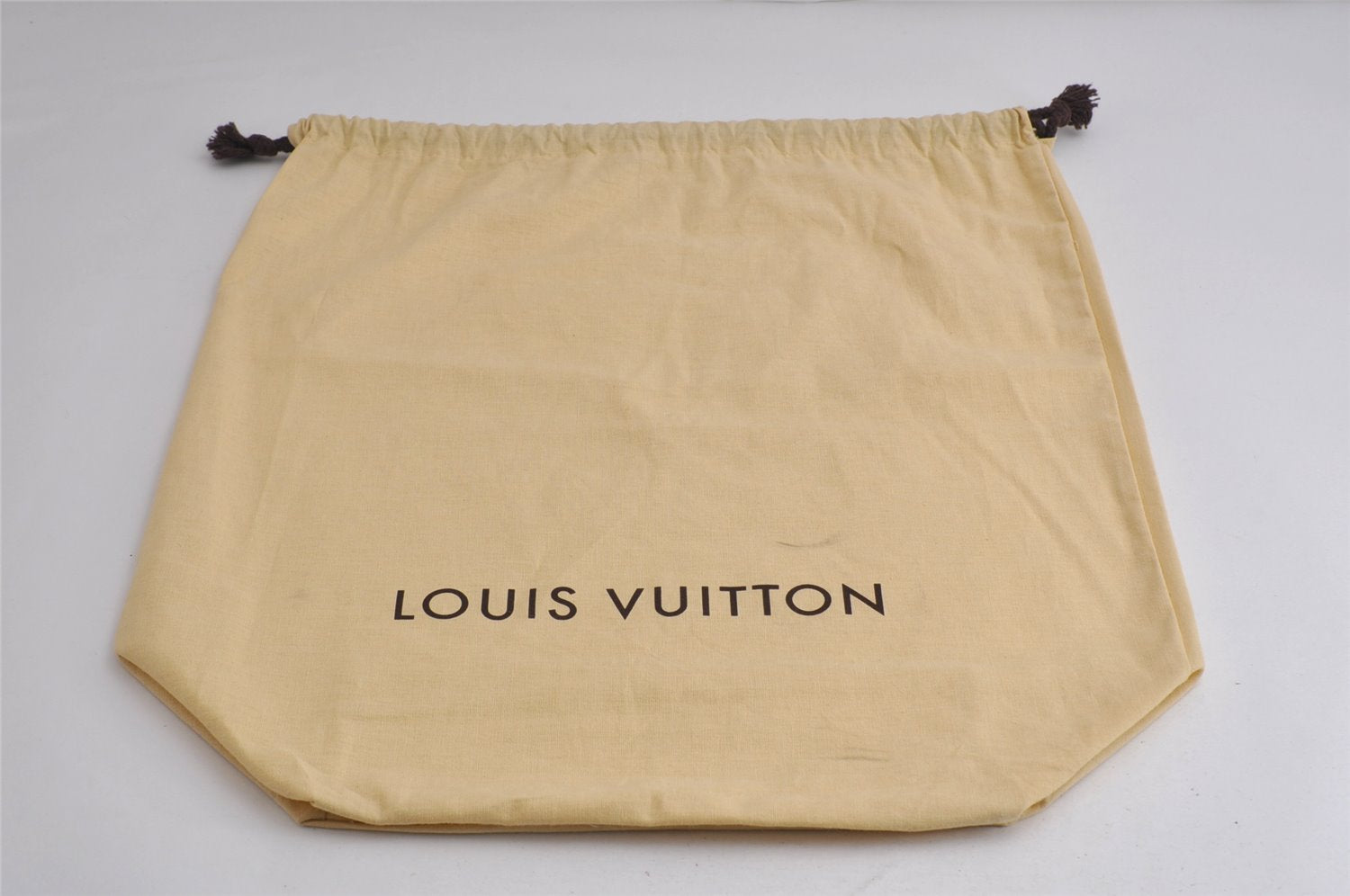Authentic Louis Vuitton Dust Bag 10 Set Cotton Beige 9.3x6.7x22.4 LV 7477J