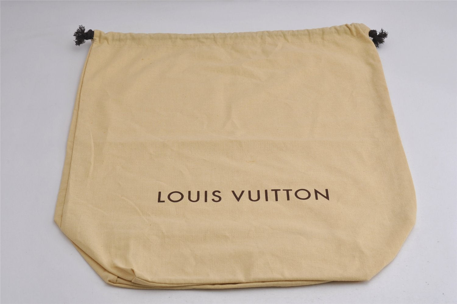 Authentic Louis Vuitton Dust Bag 10 Set Cotton Beige 9.3x6.7x22.4 LV 7477J