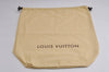 Authentic Louis Vuitton Dust Bag 10 Set Cotton Beige 9.3x6.7x22.4 LV 7477J