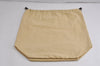 Authentic Louis Vuitton Dust Bag 10 Set Cotton Beige 9.3x6.7x22.4 LV 7477J