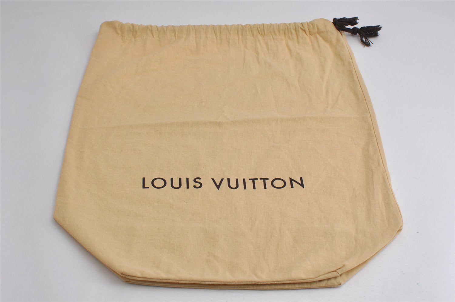Authentic Louis Vuitton Dust Bag 10 Set Cotton Beige 9.3x6.7x22.4 LV 7477J