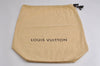 Authentic Louis Vuitton Dust Bag 10 Set Cotton Beige 9.3x6.7x22.4 LV 7477J