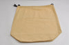 Authentic Louis Vuitton Dust Bag 10 Set Cotton Beige 9.3x6.7x22.4 LV 7477J