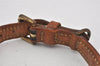 Authentic Louis Vuitton Monogram Collar Baxter PM Dog Collar M58072 LV 7477K