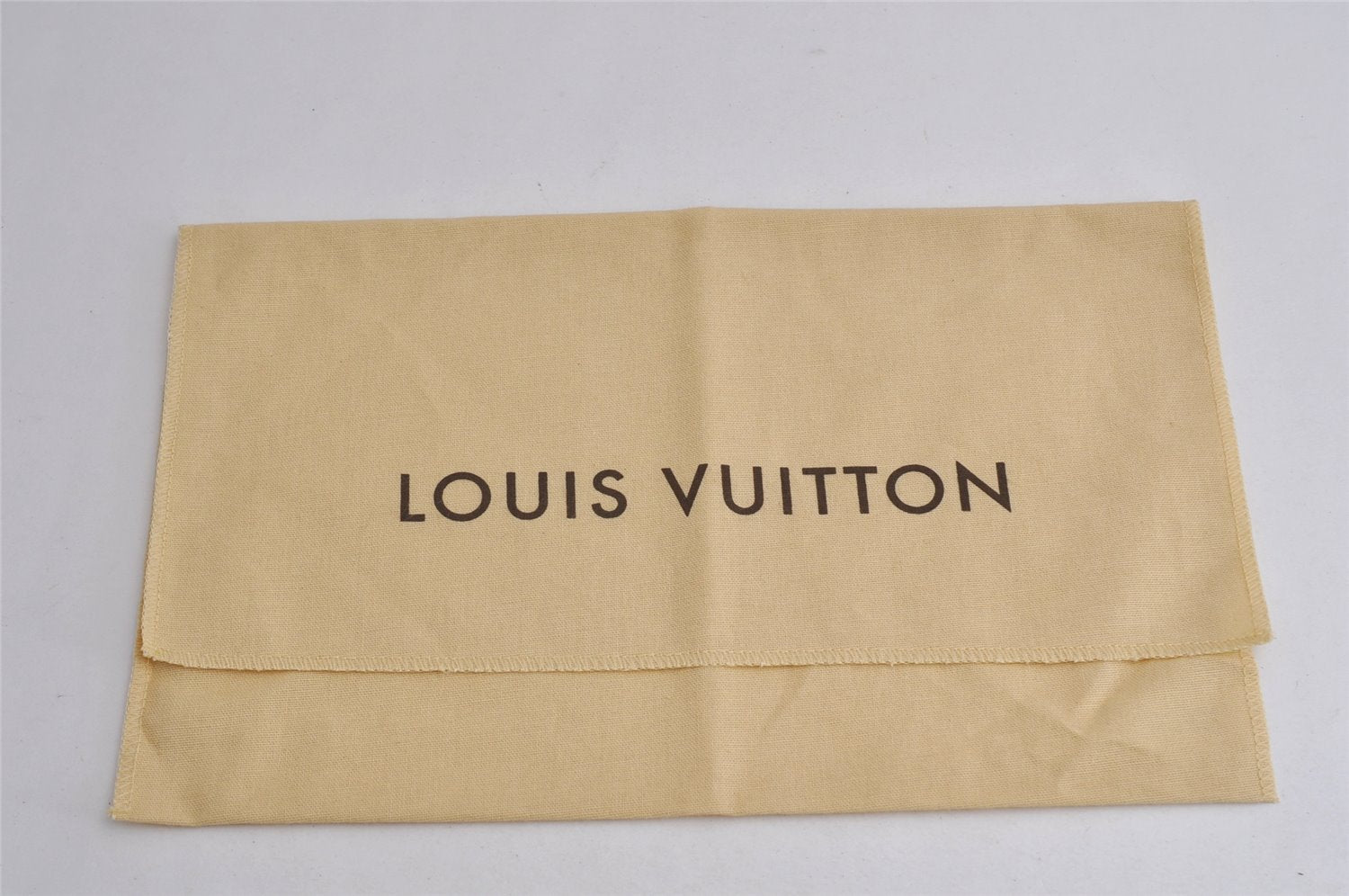 Authentic Louis Vuitton Dust Bag 10 Set Cotton Beige 12.6x9.1x0.2 LV 7478J