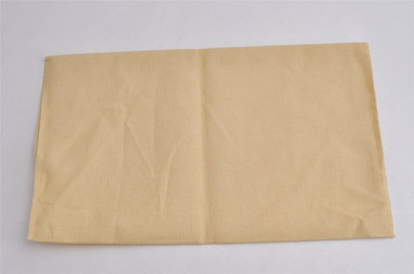Authentic Louis Vuitton Dust Bag 10 Set Cotton Beige 12.6x9.1x0.2 LV 7478J