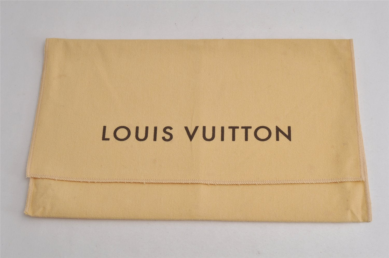 Authentic Louis Vuitton Dust Bag 10 Set Cotton Beige 12.6x9.1x0.2 LV 7478J