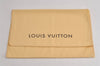 Authentic Louis Vuitton Dust Bag 10 Set Cotton Beige 12.6x9.1x0.2 LV 7478J