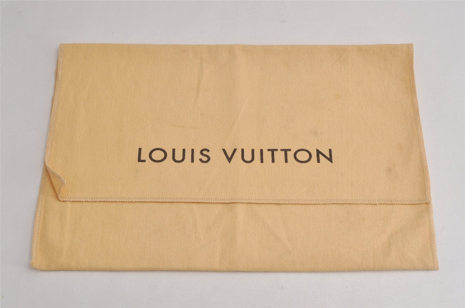 Authentic Louis Vuitton Dust Bag 10 Set Cotton Beige 12.6x9.1x0.2 LV 7478J