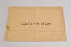 Authentic Louis Vuitton Dust Bag 10 Set Cotton Beige 12.6x9.1x0.2 LV 7478J