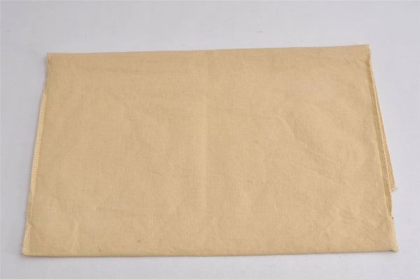 Authentic Louis Vuitton Dust Bag 10 Set Cotton Beige 12.6x9.1x0.2 LV 7478J
