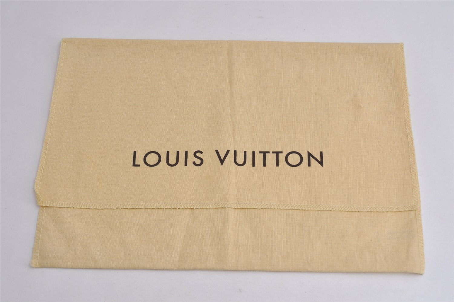 Authentic Louis Vuitton Dust Bag 10 Set Cotton Beige 12.6x9.1x0.2 LV 7478J