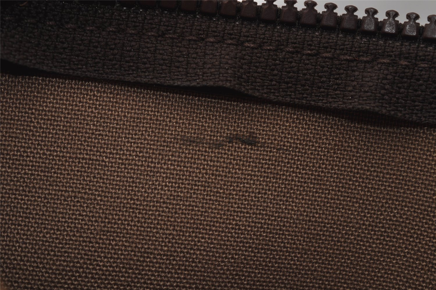 Authentic GUCCI Vintage GG Plus Clutch Hand Bag Purse GG PVC Leather Brown 7480I