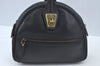 Authentic GUCCI 2Way Shoulder Hand Bag Purse Leather 90671 Black 7481I