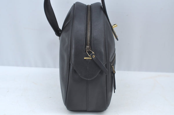 Authentic GUCCI 2Way Shoulder Hand Bag Purse Leather 90671 Black 7481I