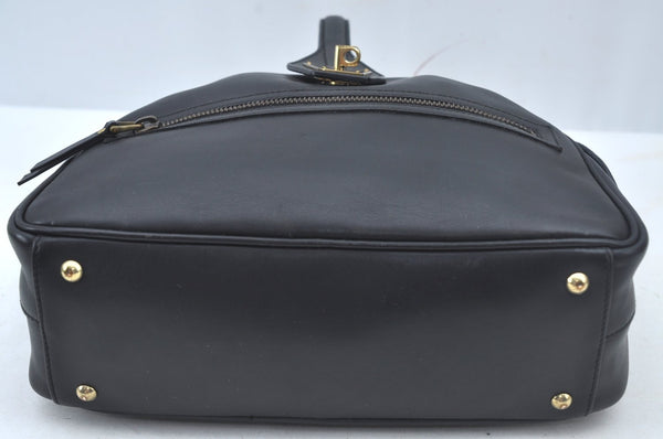 Authentic GUCCI 2Way Shoulder Hand Bag Purse Leather 90671 Black 7481I