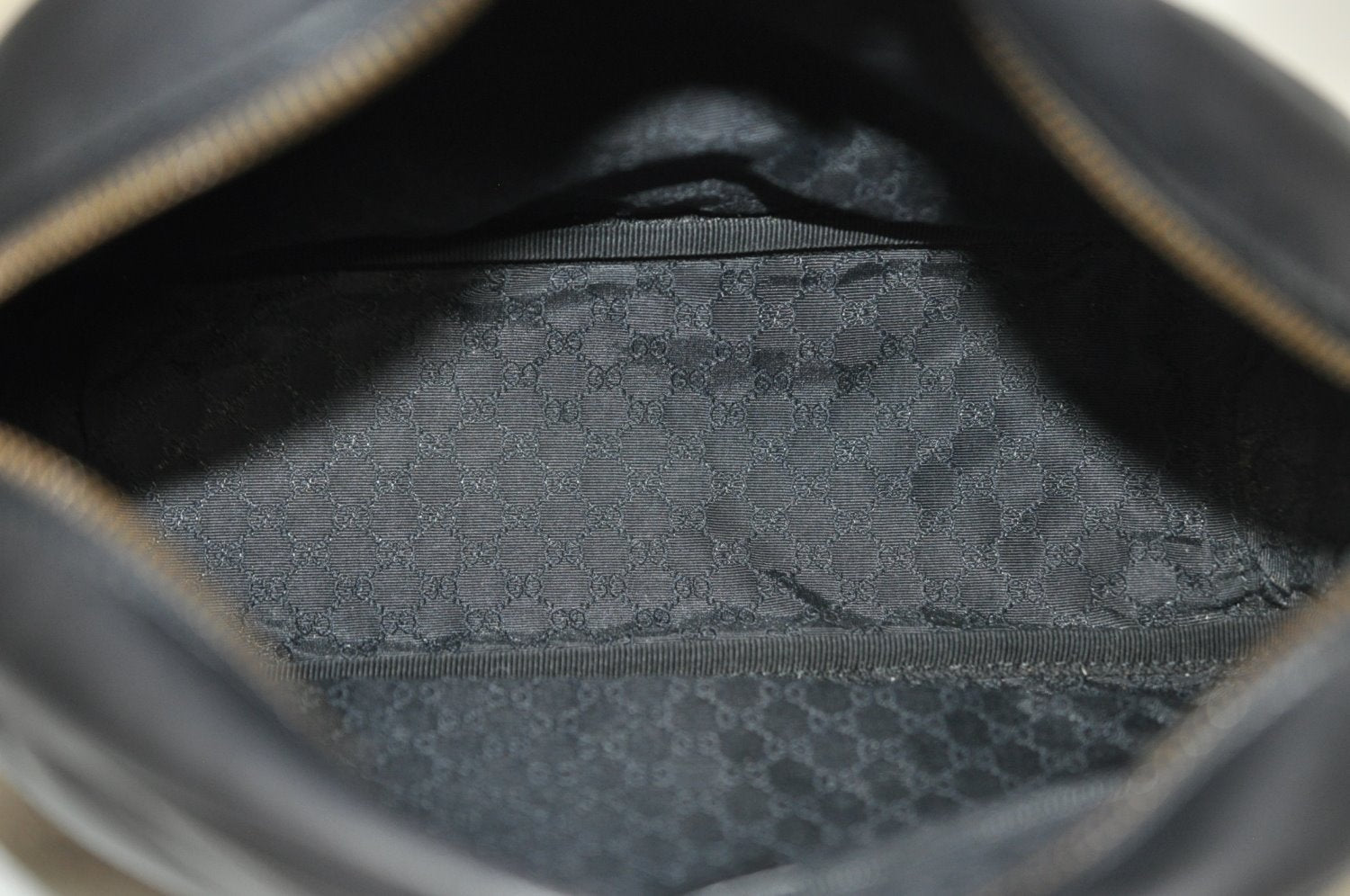 Authentic GUCCI 2Way Shoulder Hand Bag Purse Leather 90671 Black 7481I