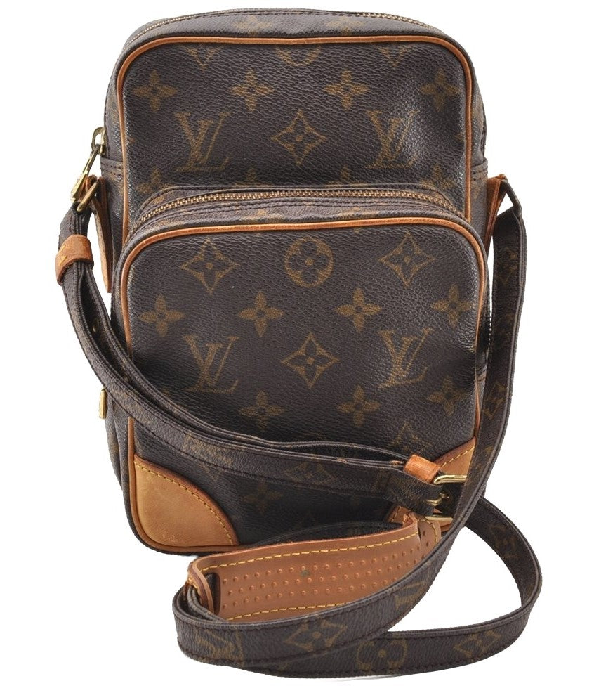 Authentic Louis Vuitton Monogram Amazone Shoulder Cross Body Bag M45236 LV 7485I