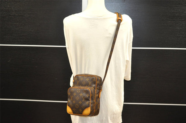 Authentic Louis Vuitton Monogram Amazone Shoulder Cross Body Bag M45236 LV 7485I