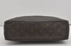 Auth Louis Vuitton Monogram Trousse Toilette 28 Clutch Hand Bag M47522 LV 7486I