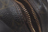 Auth Louis Vuitton Monogram Trousse Toilette 28 Clutch Hand Bag M47522 LV 7486I