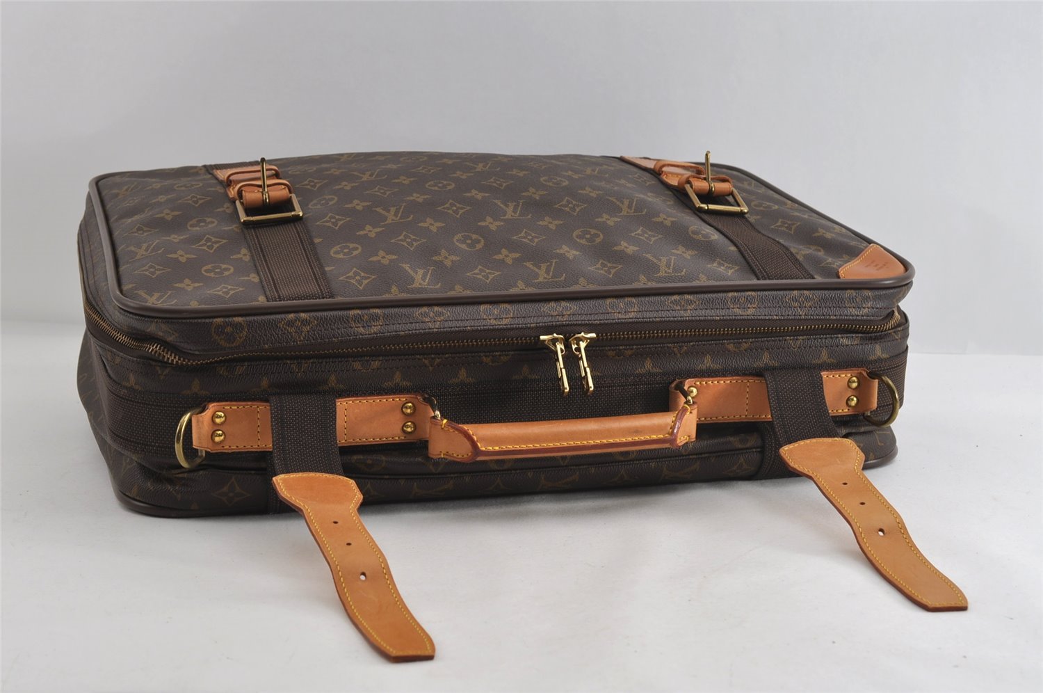 Authentic Louis Vuitton Monogram Satellite 53 Travel Bag M23356 LV 7487I