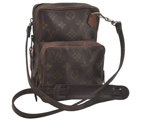 Authentic Louis Vuitton Monogram Amazone Shoulder Cross Bag Old Model Junk 7489I