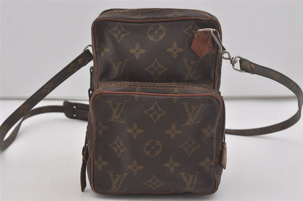 Authentic Louis Vuitton Monogram Amazone Shoulder Cross Bag Old Model Junk 7489I