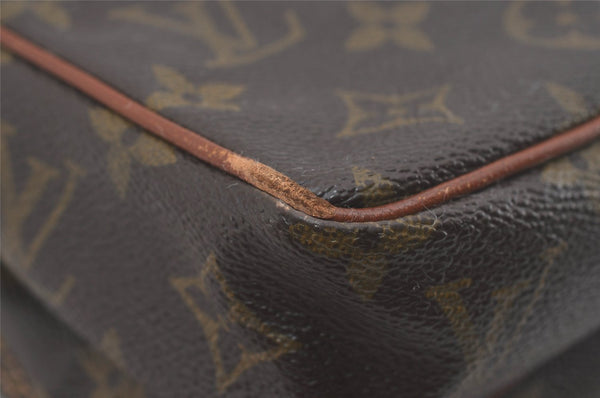 Authentic Louis Vuitton Monogram Amazone Shoulder Cross Bag Old Model Junk 7489I