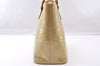 Authentic Louis Vuitton Vernis Houston Shoulder Hand Bag Beige M91004 LV 7491I