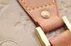 Authentic Louis Vuitton Vernis Houston Shoulder Hand Bag Beige M91004 LV 7491I