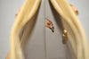 Authentic Louis Vuitton Vernis Houston Shoulder Hand Bag Beige M91004 LV 7491I