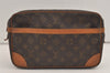 Authentic Louis Vuitton Monogram Compiegne 28 Clutch Hand Bag M51845 LV 7491J