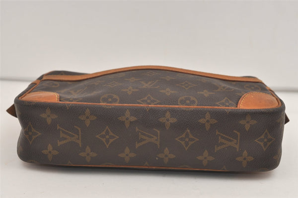 Authentic Louis Vuitton Monogram Compiegne 28 Clutch Hand Bag M51845 LV 7491J