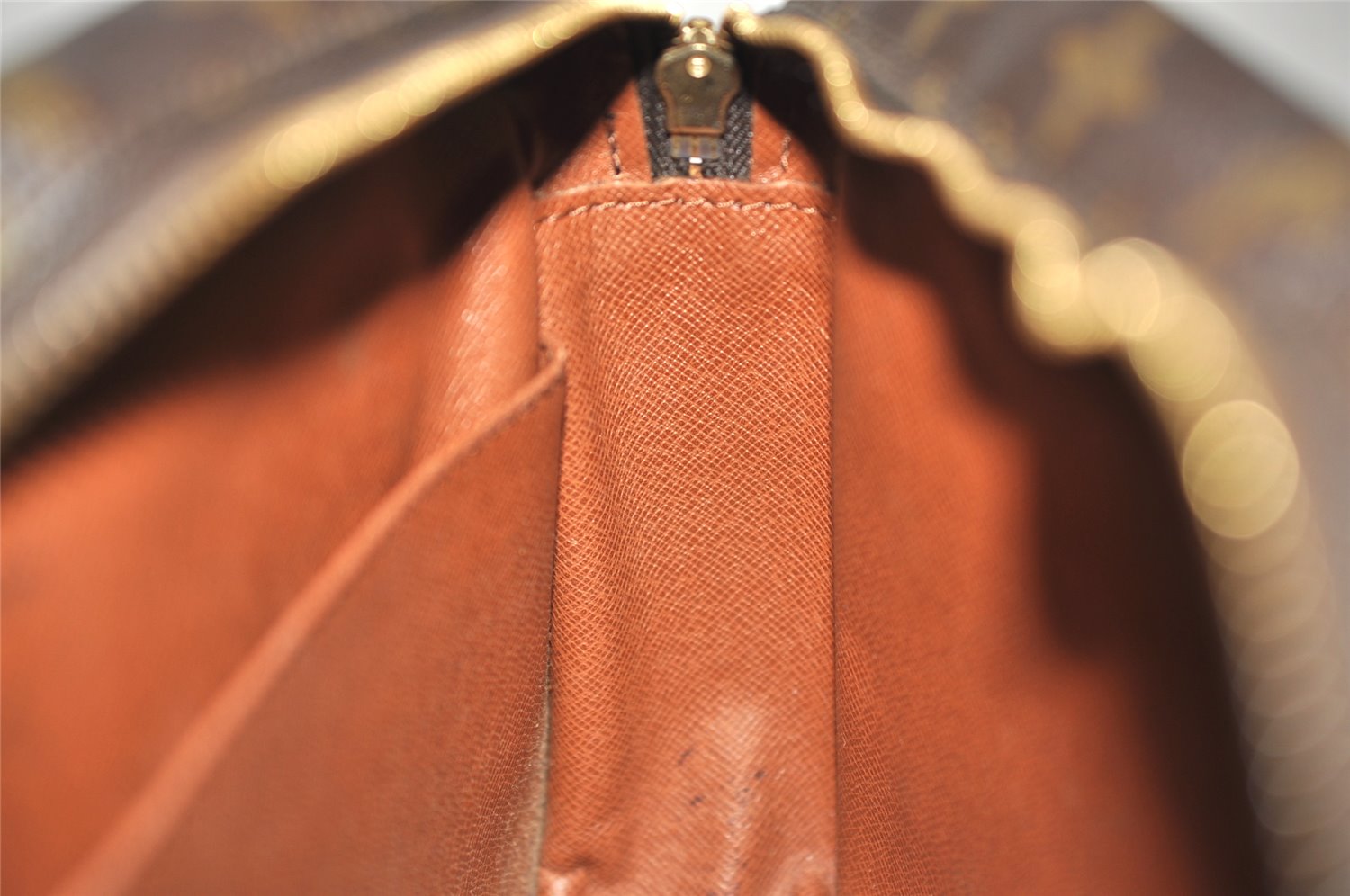 Authentic Louis Vuitton Monogram Compiegne 28 Clutch Hand Bag M51845 LV 7491J