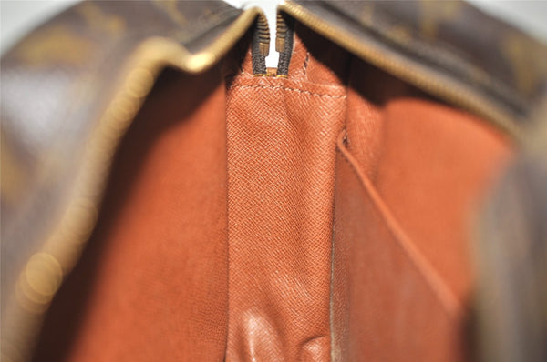 Authentic Louis Vuitton Monogram Compiegne 28 Clutch Hand Bag M51845 LV 7491J